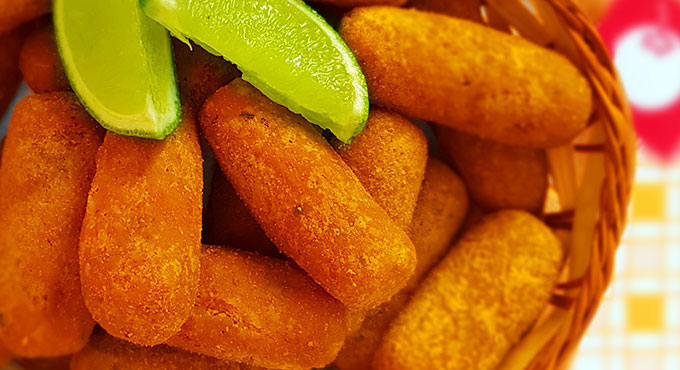 Imagem de croquete de carne
