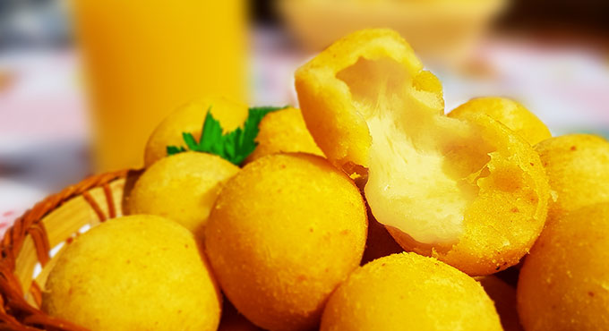 Imagem de bolinha de queijo