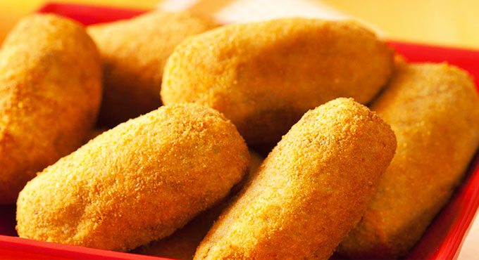 Imagem de croquete de calabresa